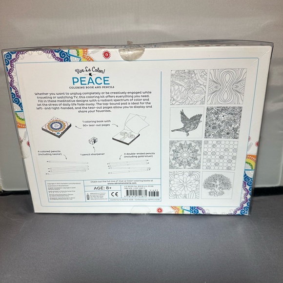 Vive Le Color - Coloring Book and pencils - Picture 7 of 7